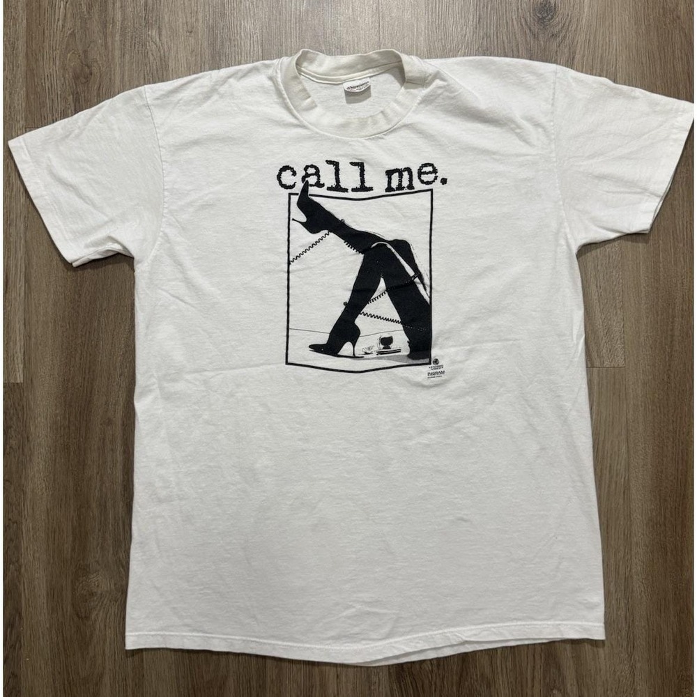 Vintage Ingram 1988 CALL‎ ME Movie Promo T Shirt Size XL